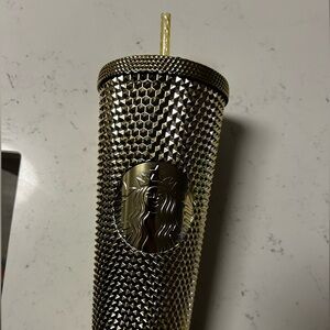 Starbucks Gold Studded Tumbler